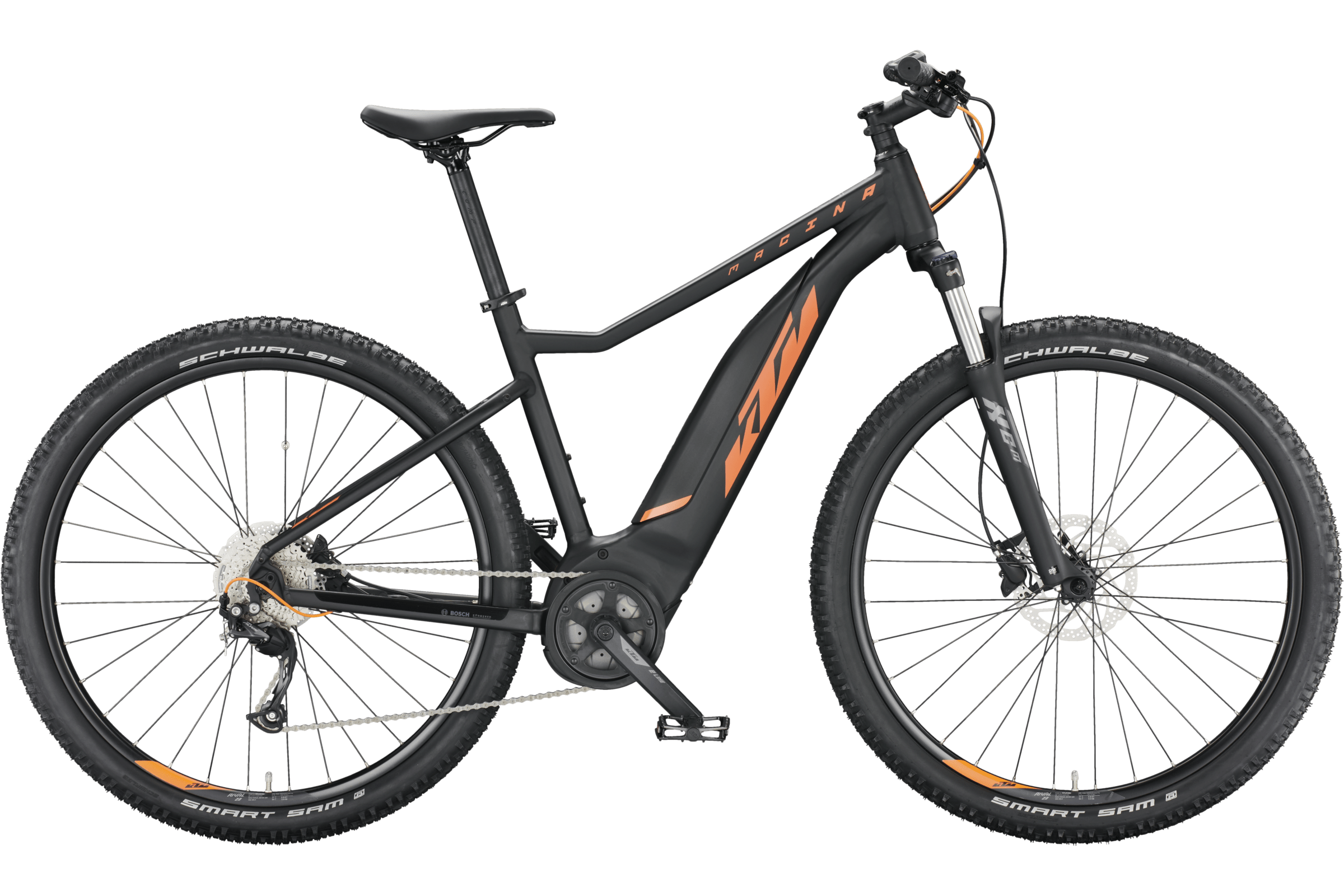 KTM - MACINA RIDE 491 DIAMANT black matt (orange)