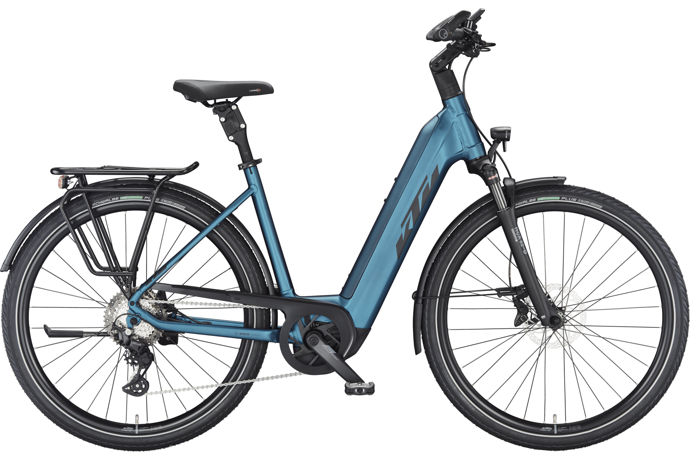 KTM - MACINA STYLE 730 TIEFEINSTEIGER black matt (grey+orange)