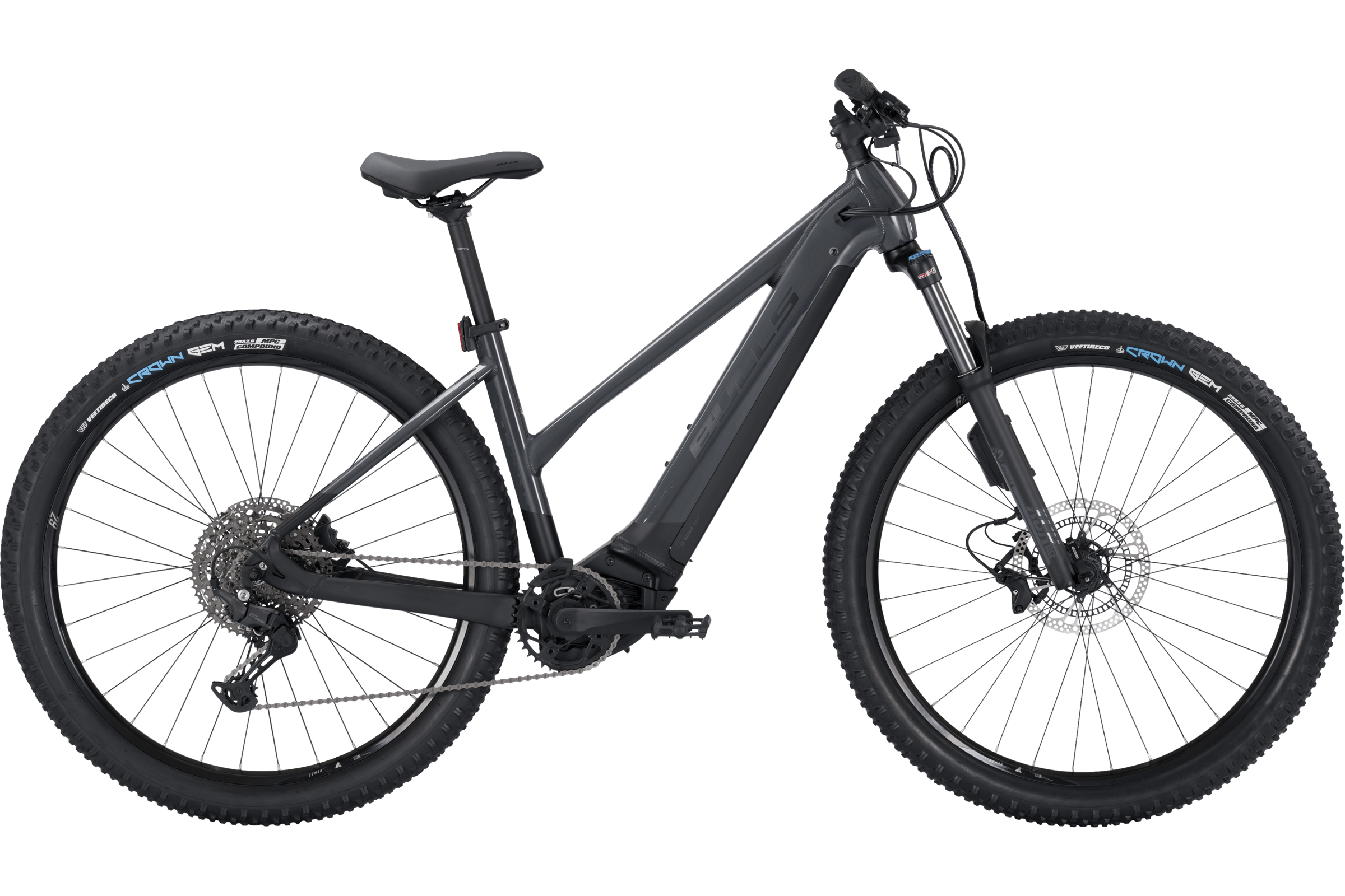 BULLS - COPPERHEAD EVO 2 ABS 29 TRAPEZ black matte/ nano grey
