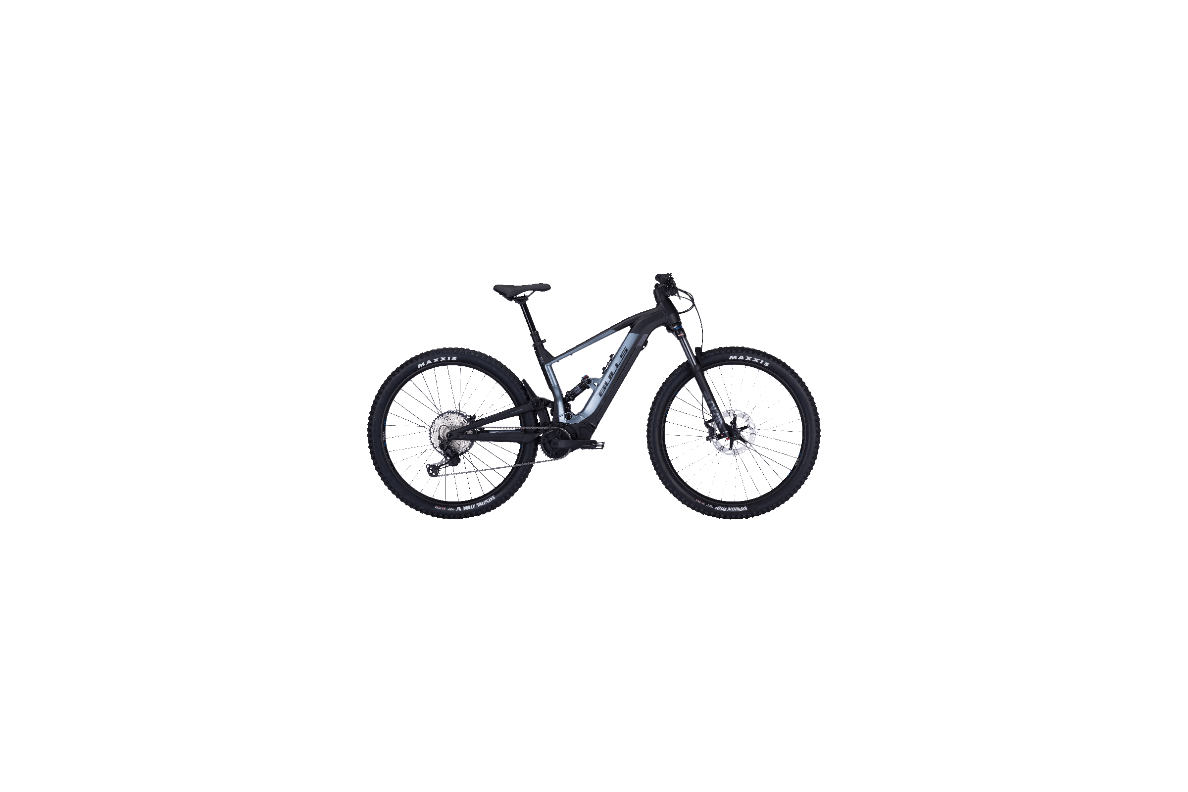 Bulls - E-Stream EVO AM 4 29” DIAMANT black matt/dark chrome silver
