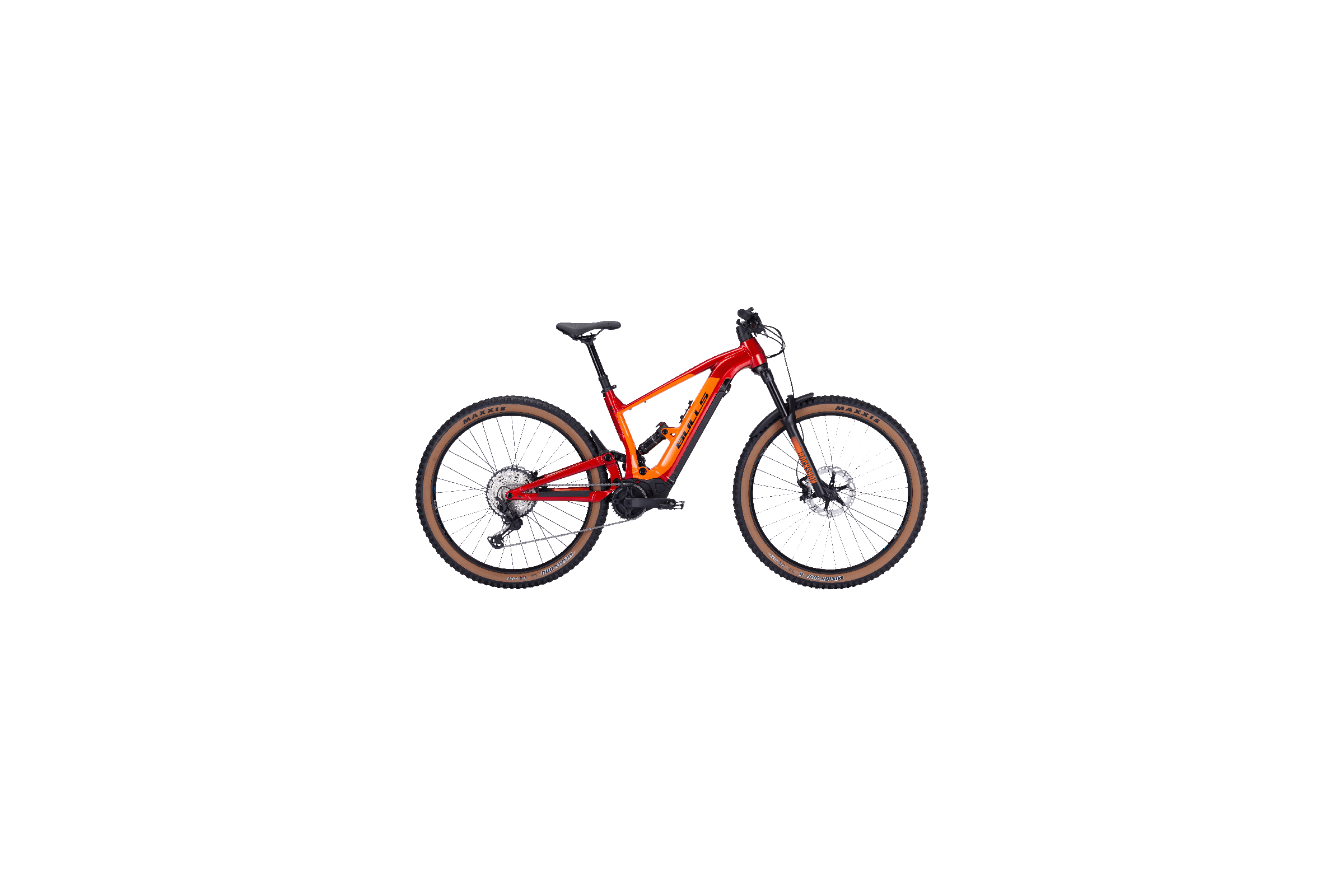 Bulls - E-Stream EVO AM 3 29” DIAMANT red/orange