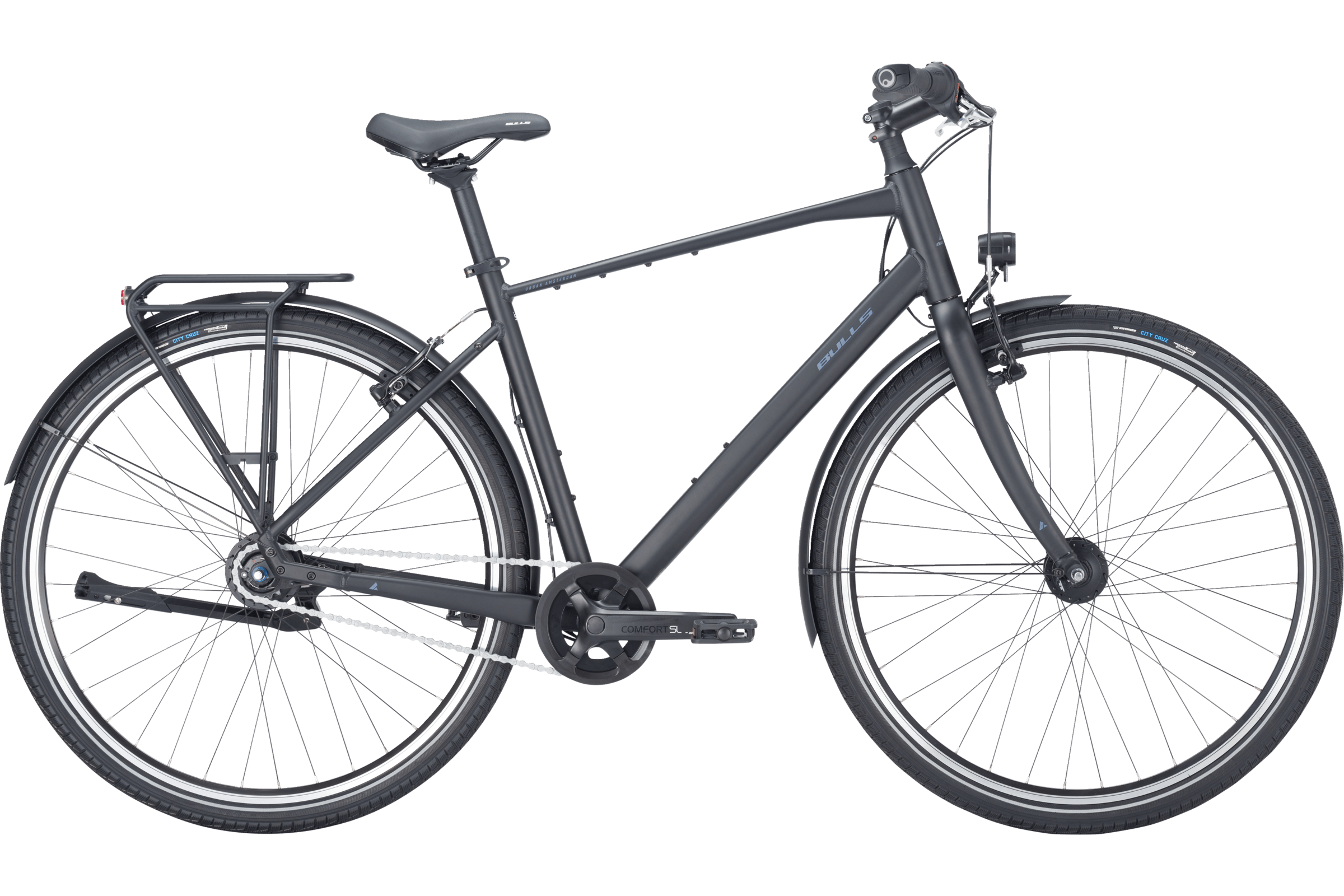 Bulls - Urban Amsterdam DIAMANT black matt