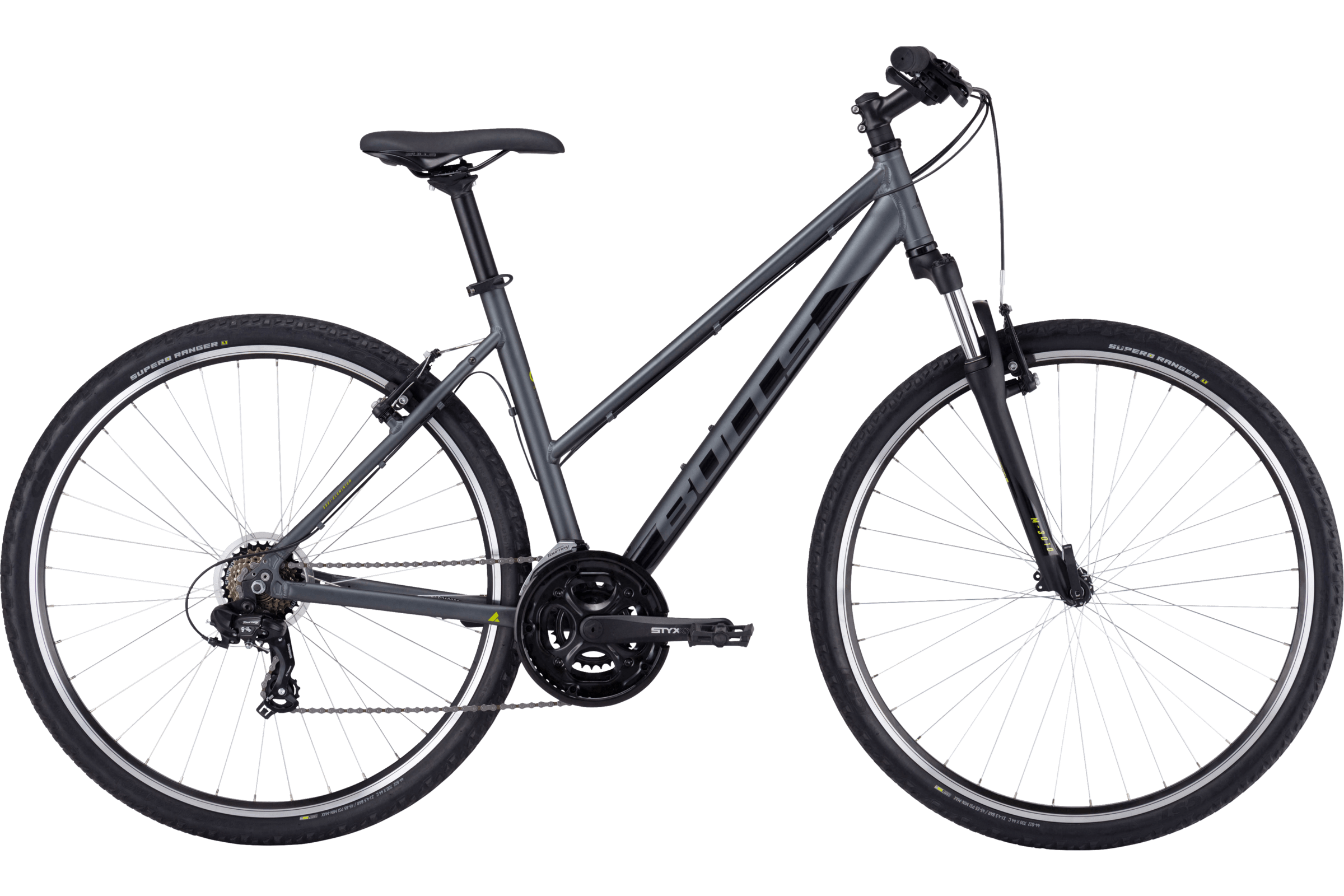 Bulls - Pulsar Cross TRAPEZ grey matt