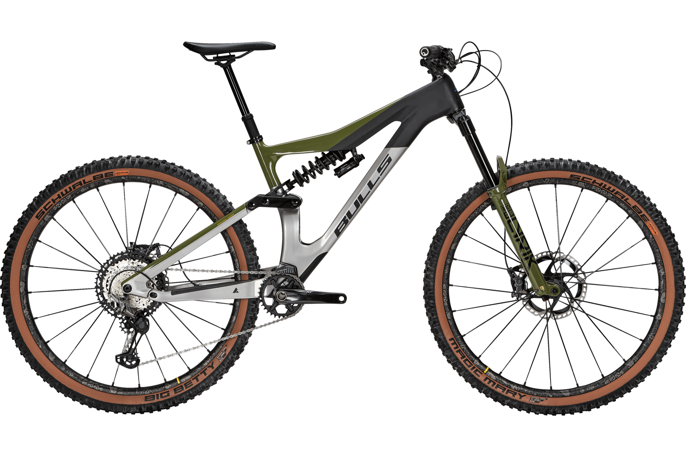 Bulls - Wild Creed Team DIAMANT light grey / carbon / green
