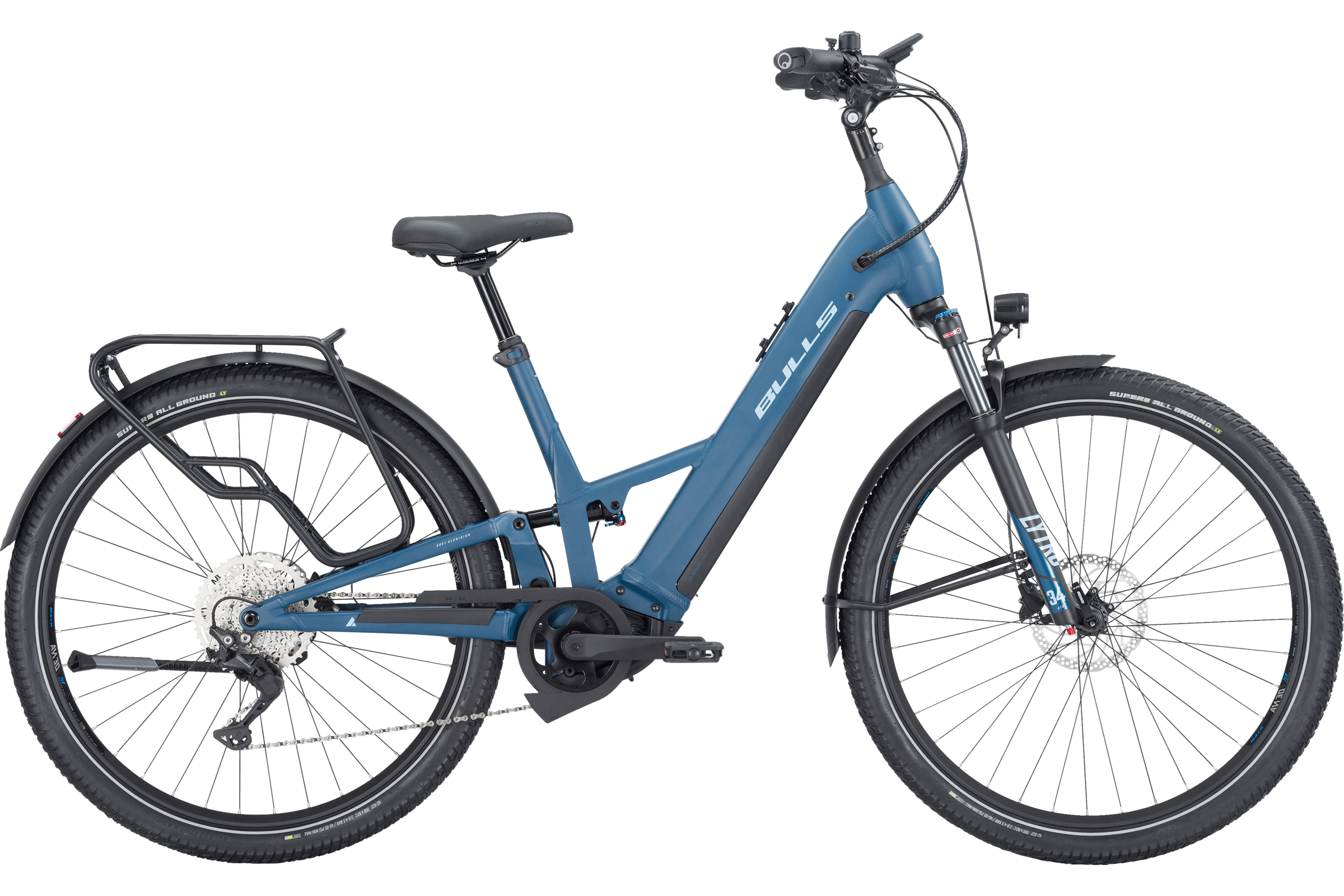 Bulls - Cross Lite EVO FS10 750 TIEFEINSTEIGER grey blue matt