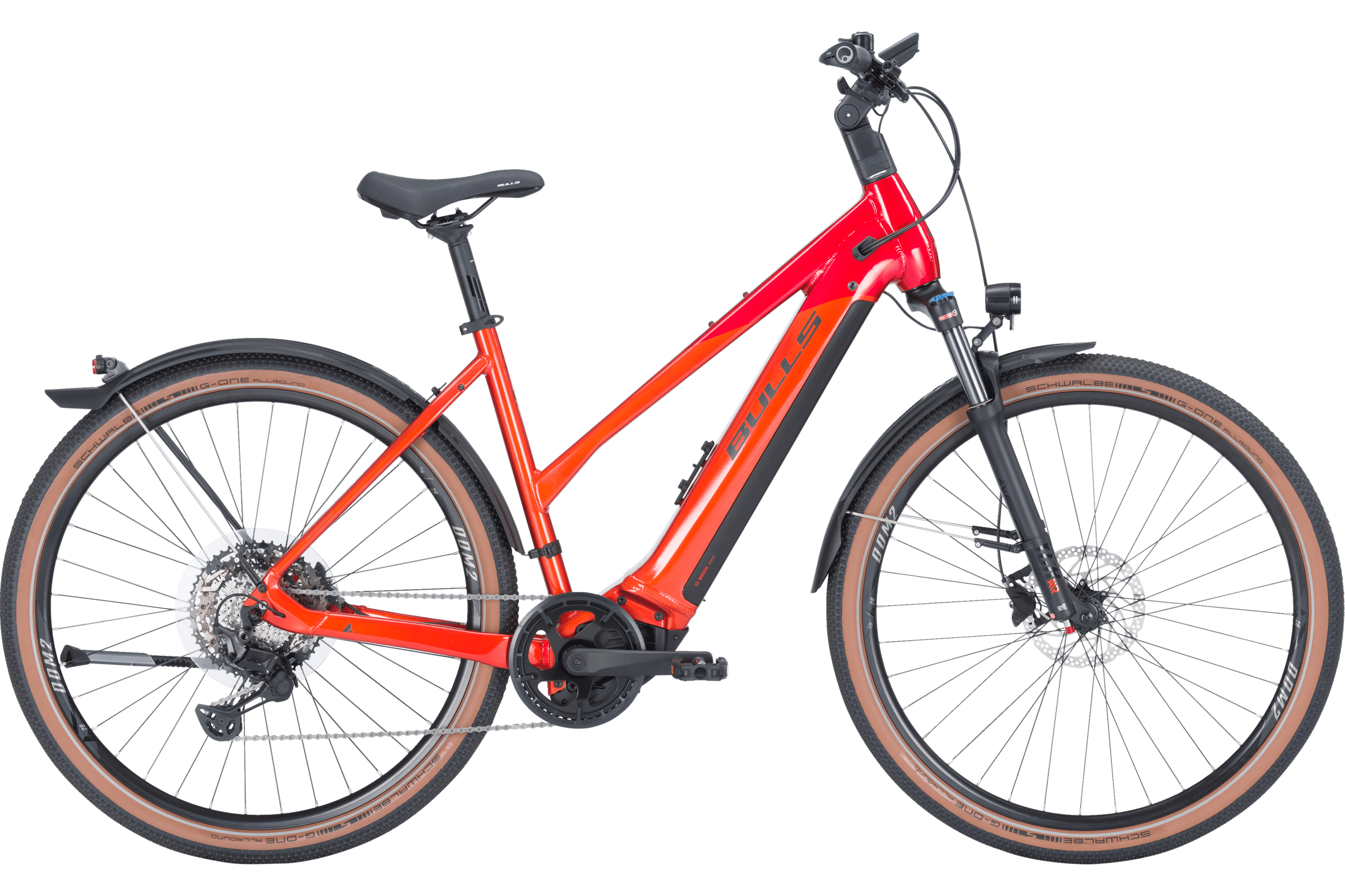 Bulls - Cross Rider EVO 2 TRAPEZ metallic orange / chrome red