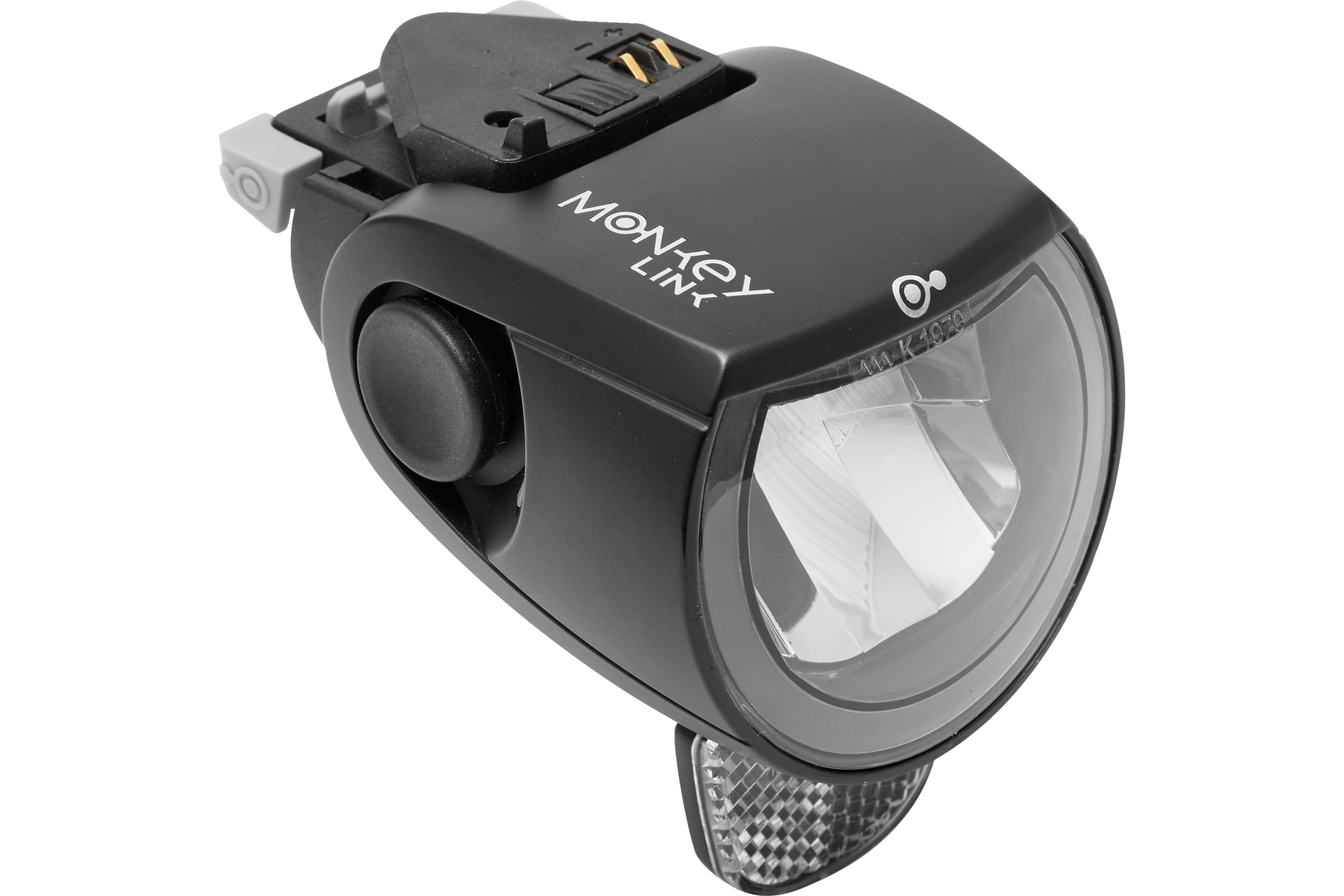 MonkeyLink - ML-SkyeLight 80 Lux Connect E-Bike-Scheinwerfer Schwarz