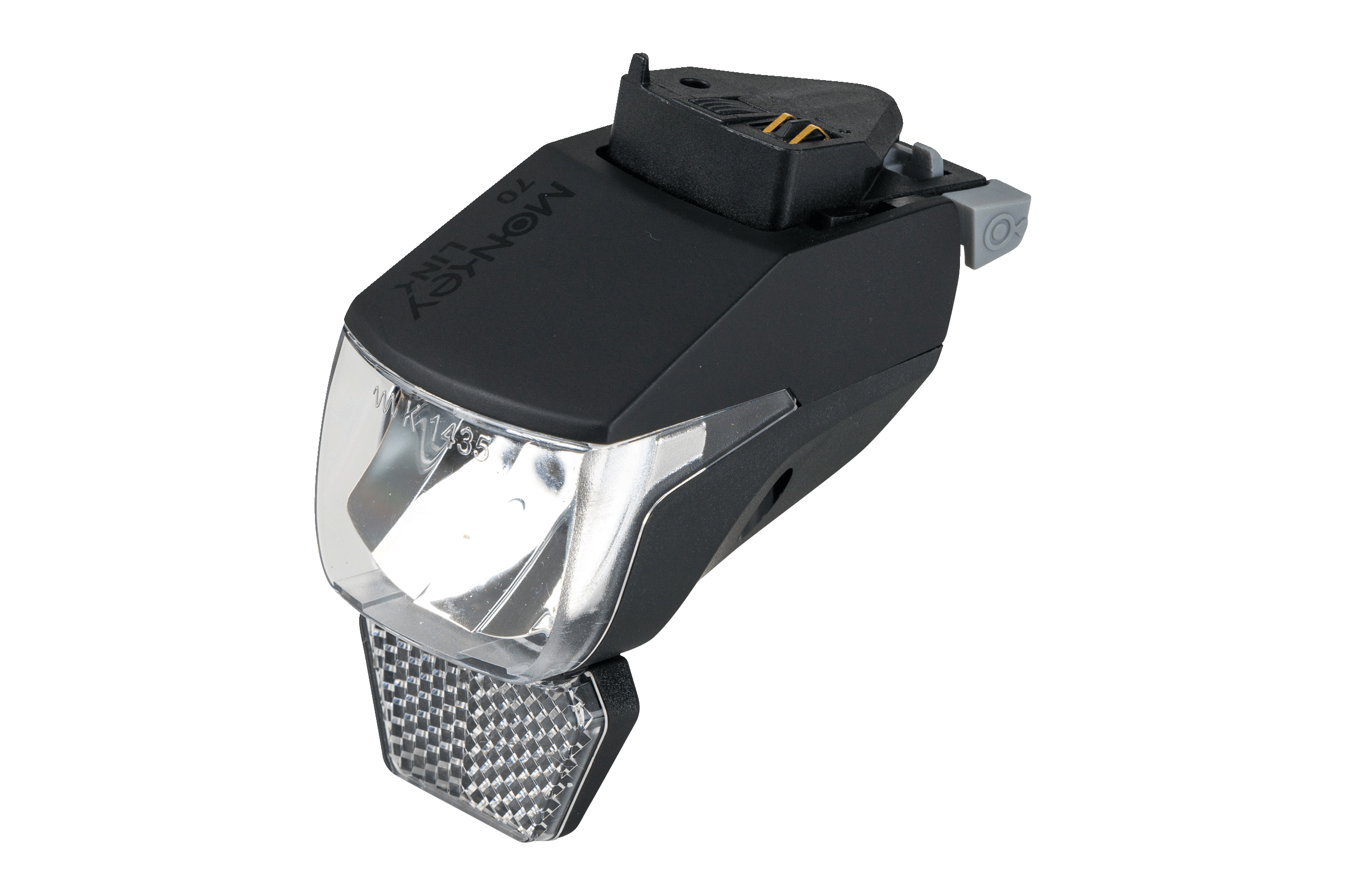 MonkeyLink - ML-Light 70 Lux Connect E-Bike-Scheinwerfer Schwarz
