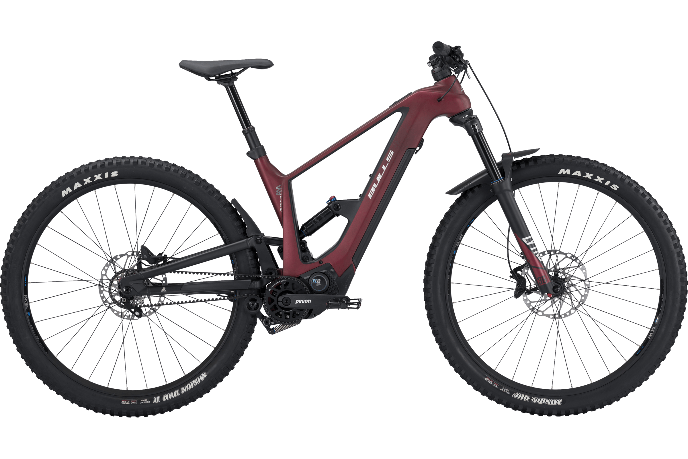 Bulls - VUCA EVO AM 1 DIAMANT blackberry red matte