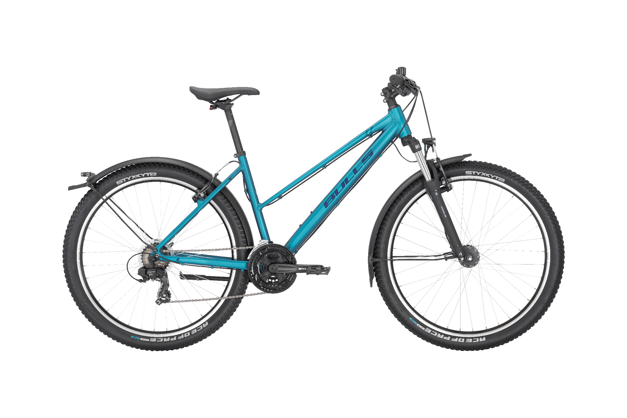 Bulls - ZARENA STREET 1 27,5 TRAPEZ chrome petrol matte