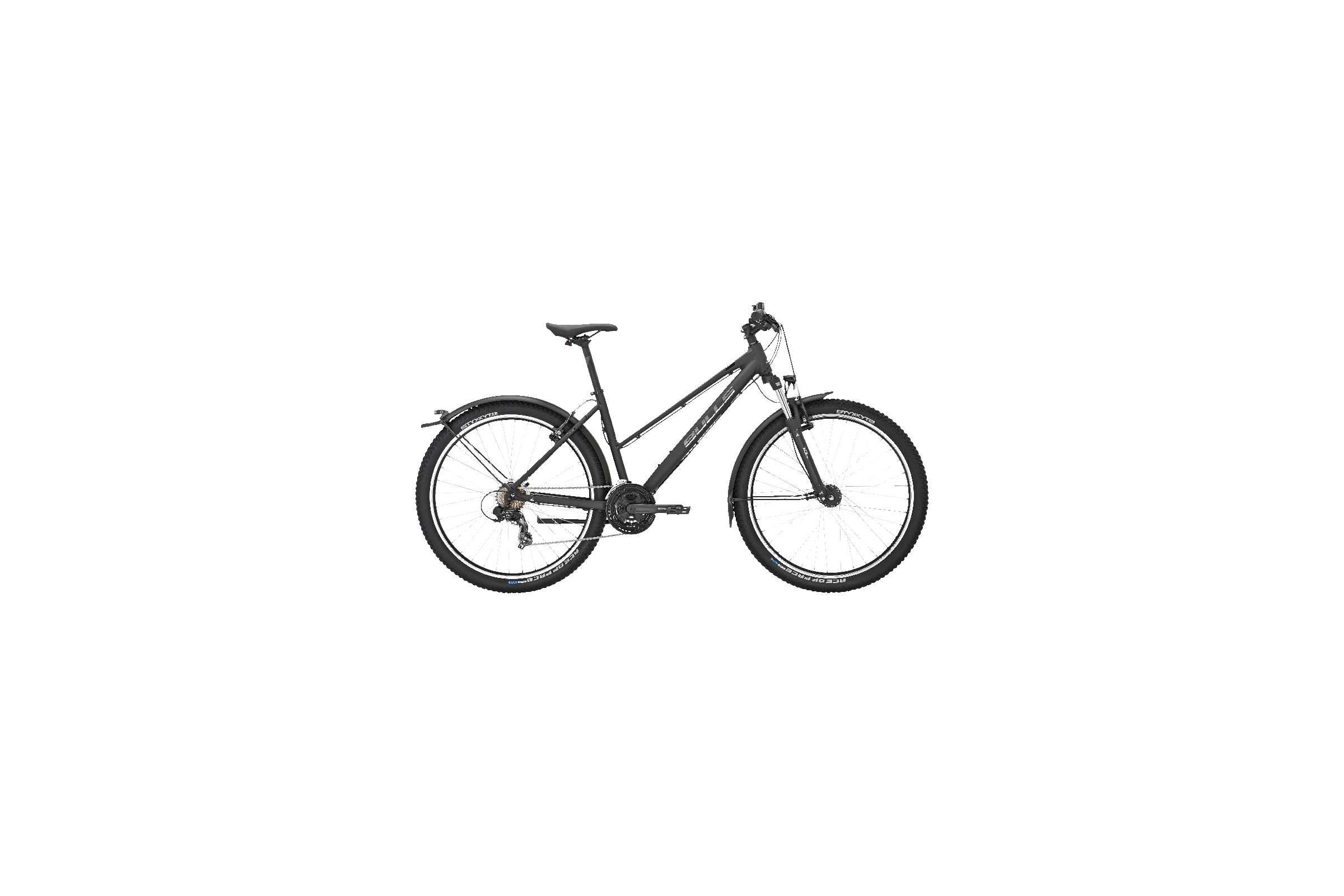 Bulls - SHARPTAIL STREET 1 27,5 TRAPEZ black metallic matte