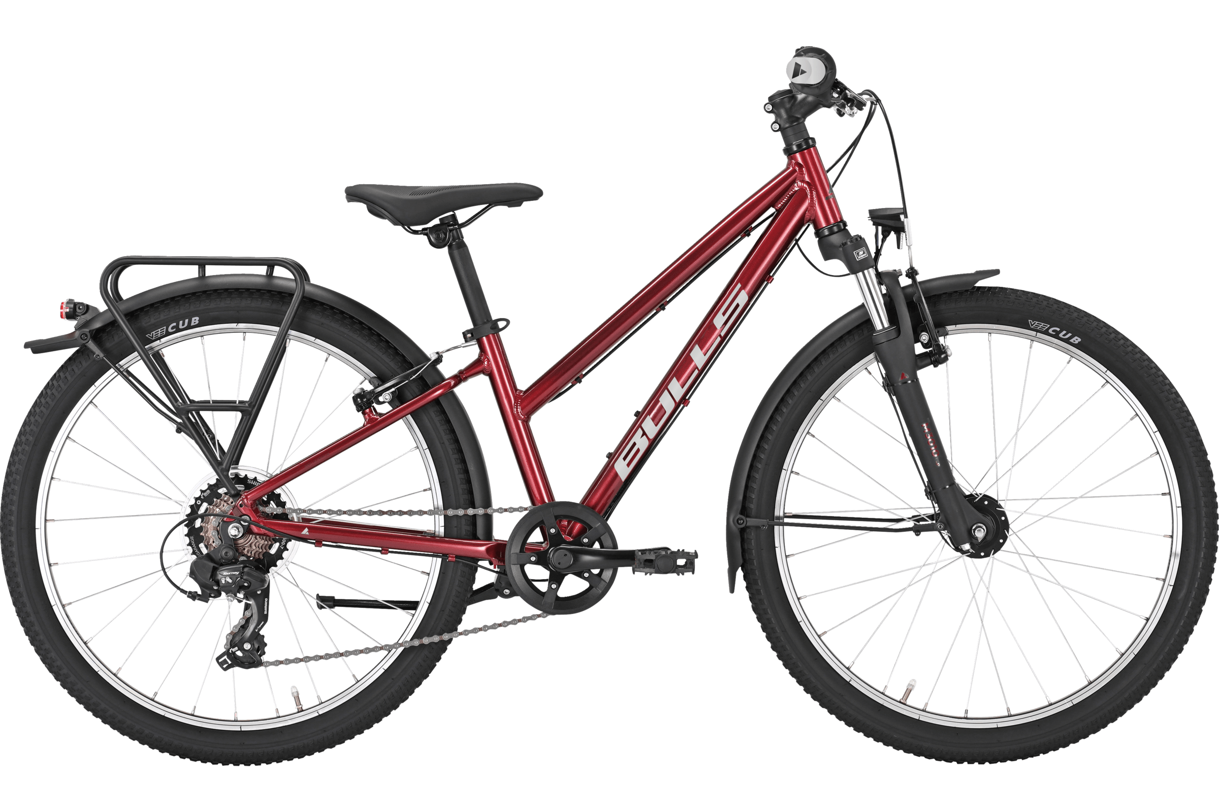 Bulls - TOKEE STREET 26 TRAPEZ ruby red metallic