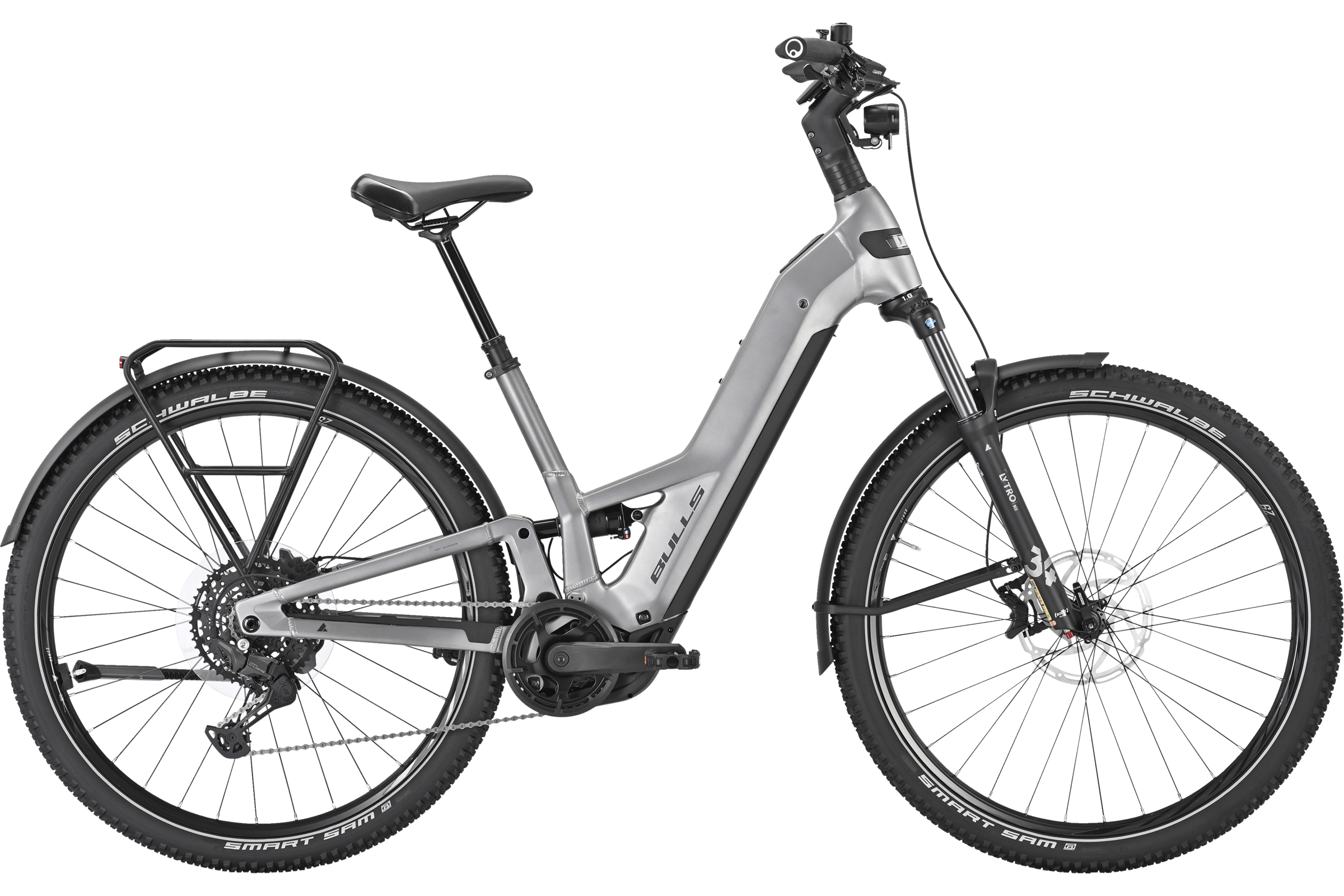 BULLS - ICONIC EVO FS 1 29 TIEFEINSTEIGER liquid silver matte