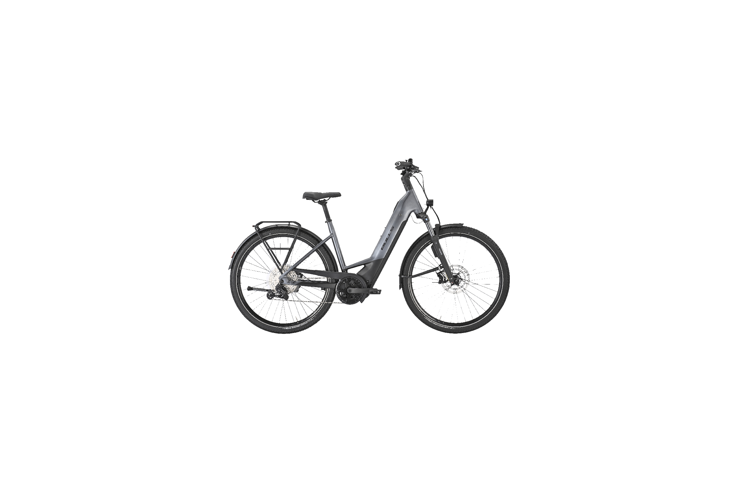 Bulls - CROSS LITE EVO 2 ABS TIEFEINSTEIGER dark chrome silver