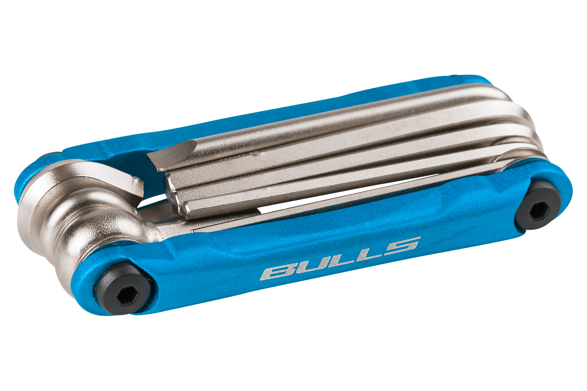 Bulls - Multitool 8 Funktionen Silber/Blau