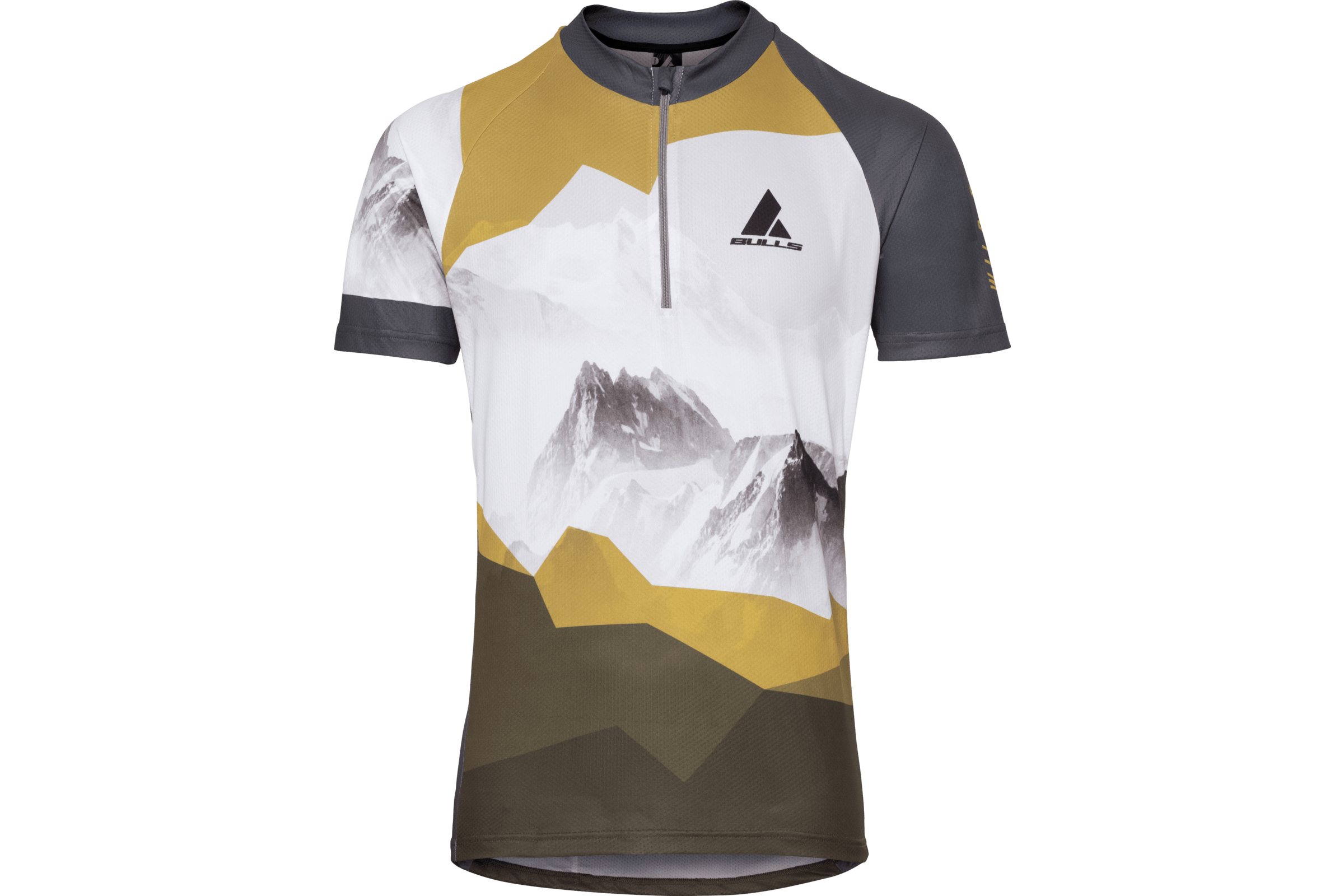 Bulls - Wild Edge Herren Trikot kurzarm blau/weiß