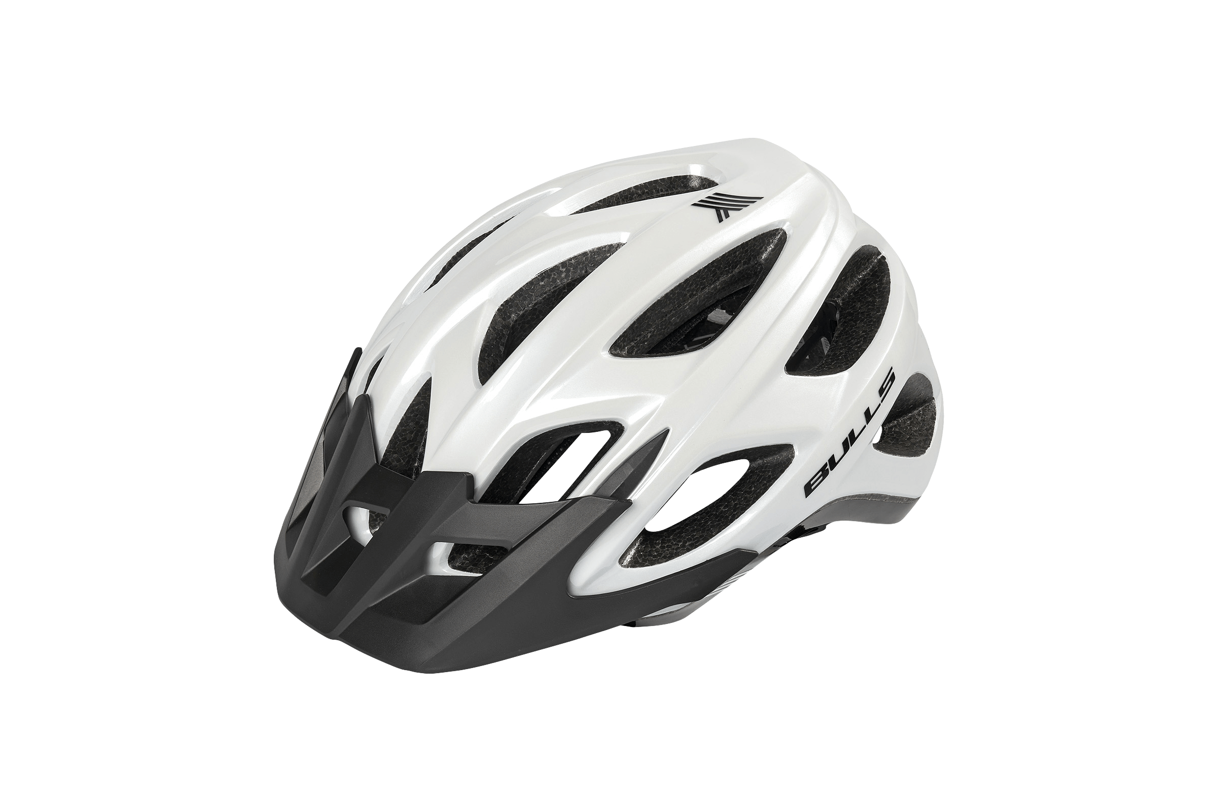 BULLS - Copperhead RS Erwachsene - Unisex MTB Helm glossy white