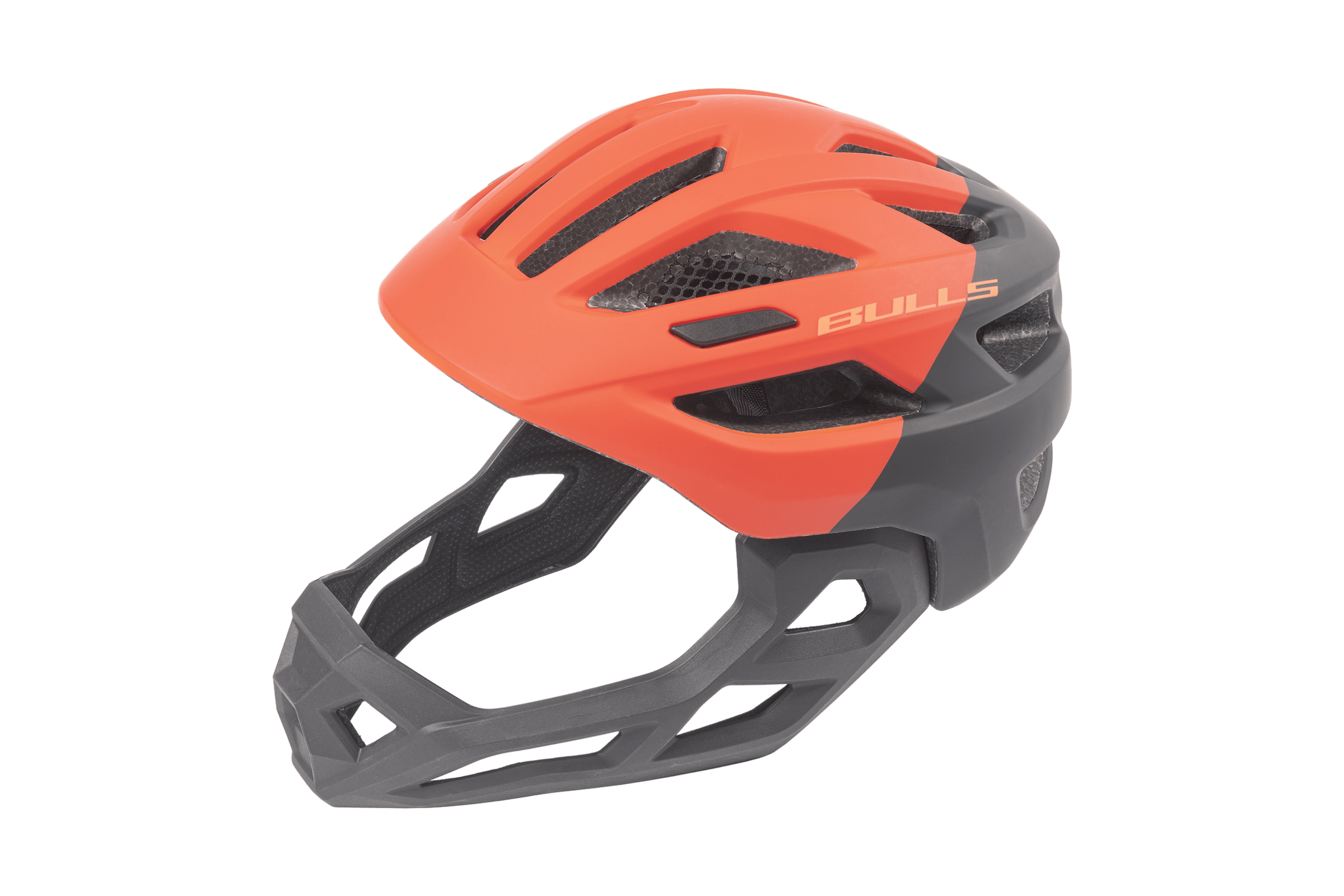 Bulls - Comox FF 2.0 Youth Jugendliche - Unisex Fullface Helm black/red